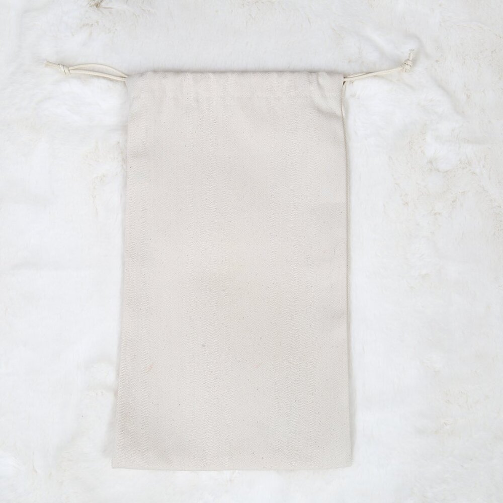 Authentic LORO PIANA 100% Cotton Shoe Dust Bag - Picture 2 of 9